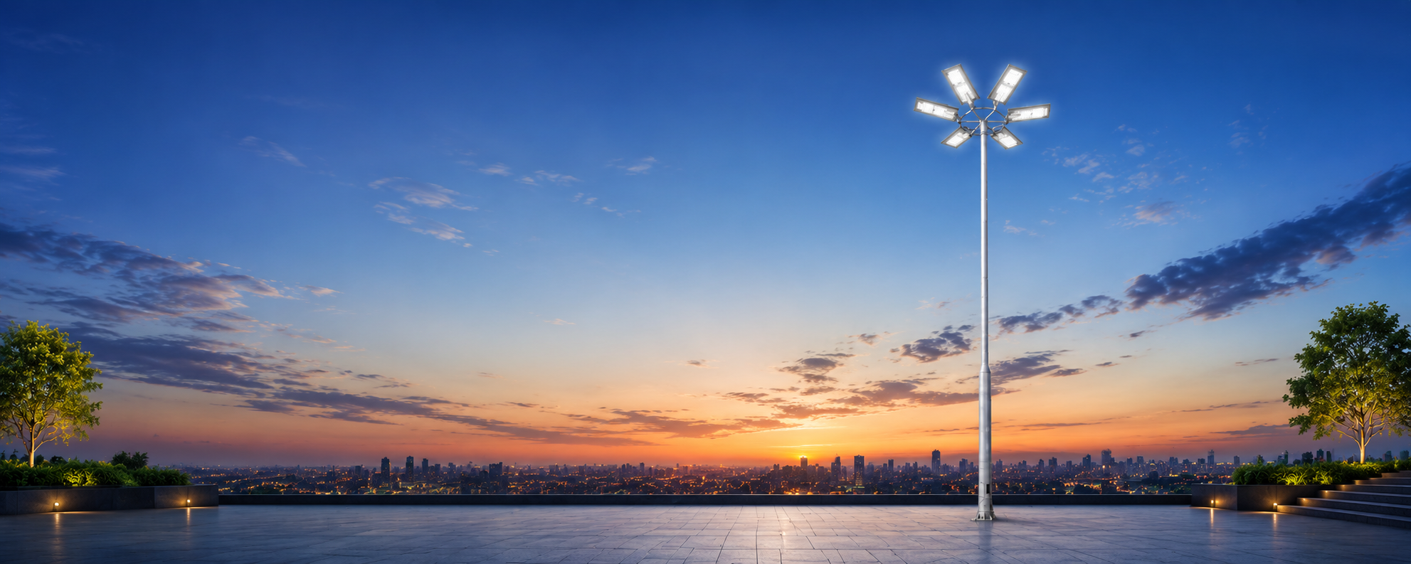 Solar High Mast Light Showcase